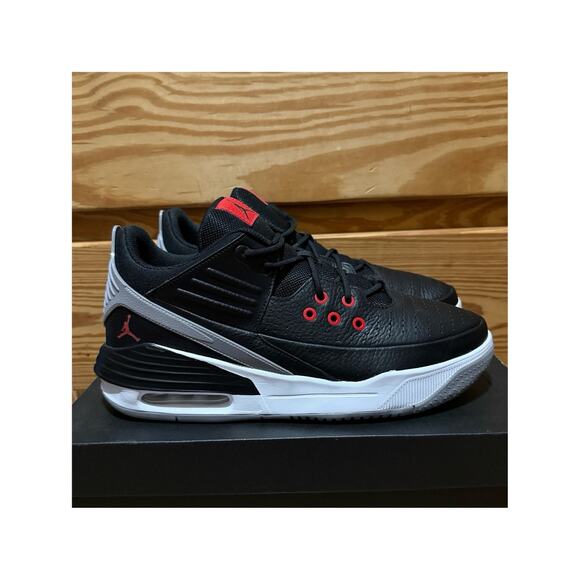Jordan Other - Jordan Max Aura 5 Black University Red Black Cement DZ4353-061 Size 11.5